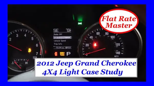 Cómo restablecer una luz de servicio 4WD en un Jeep Grand Cherokee 